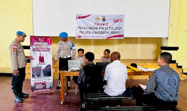 Jamin-Rekrutmen-Polri-Bersih,-Sipropam-Polres-Mabar-Sebar-QR-Yanduan-dan-Peringatkan-Praktik-Percaloan