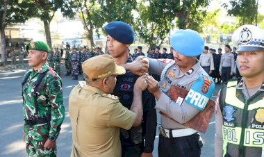 Amankan-Paskah-2026,-Bupati-Manggarai-Barat-Pimpin-Apel-Operasi-Semana-Santa-Turangga