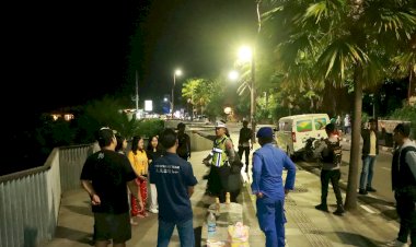 Amankan-Malam-Menjelang-May-Day,-Polres-Manggarai-Barat-Gelar-Patroli-Skala-Besar-di-Labuan-Bajo