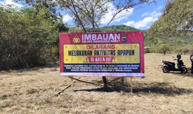 Jamin-Kondusivitas-Wilayah,-Polres-Mabar-Larang-Aktivitas-Fisik-di-Lahan-Konflik-Mbehal–Rareng