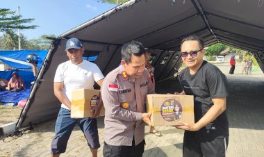 Jaga-Moril-dan-Keselamatan-Keluarga-Bhayangkara,-Kapolres-Manggarai-Barat-Serahkan-Tali-Asih-Pasca-Gempa