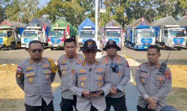 Komitmen-Kemanusiaan-Tanpa-Batas,-Polda-Jateng-Kirim-Puluhan-Ton-Logistik-Lewat-Polres-Manggarai-Barat