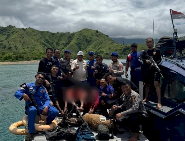 Diwarnai Kontak Senjata, Polisi Bersama Gakkum BTNK Bekuk Pelaku Perburuan Rusa di Pulau Komodo