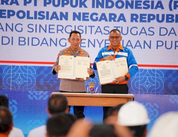 Kapolri MoU dengan PT Pupuk Indonesia Terkait Distribusi: Agar Tepat Sasaran