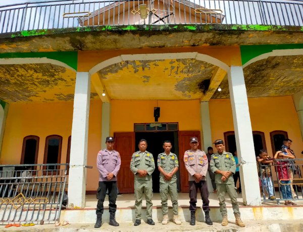 Jaga Kedamaian Masa Pra Paskah, Polres Manggarai Barat Amankan Ibadah Rabu Abu di Sejumlah Gereja
