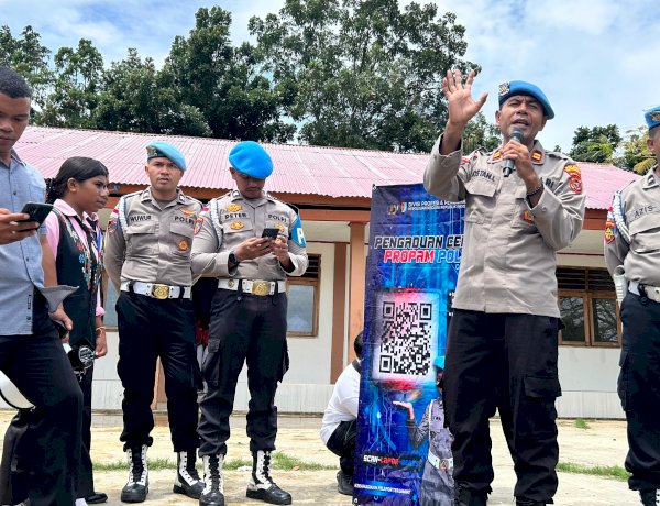 Transformasi Pengawasan: Propam Ajak Siswa Kawal Profesionalisme Polri Melalui Aplikasi Barcode