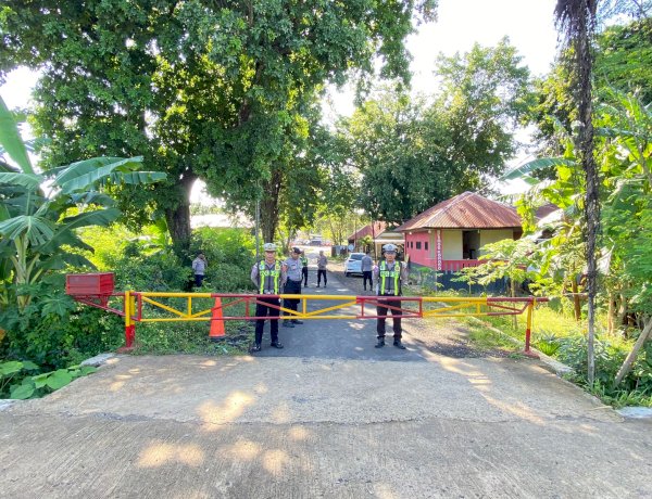 Polres Manggarai Barat Gelar Simulasi 'Alarm Stelling' untuk Perkuat Pengamanan Mako