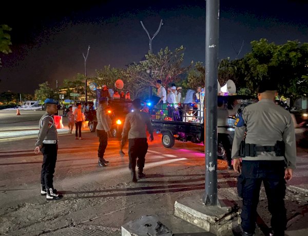 Polres Manggarai Barat Pastikan Pawai Malam Takbiran di Labuan Bajo dan Sekitarnya Berjalan Aman