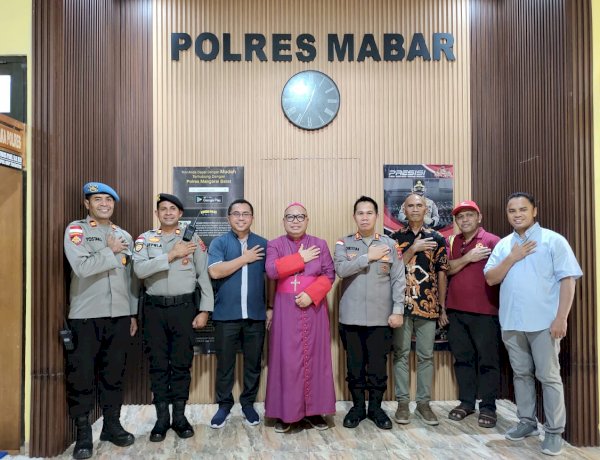 Jejak Kedamaian Paskah 2026: Uskup Labuan Bajo Beri Apresiasi Khusus untuk Polres Manggarai Barat