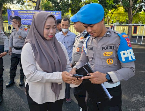 Konsisten! Polres Mabar Gelar Razia Berantas Judi Online di Kalangan Personel