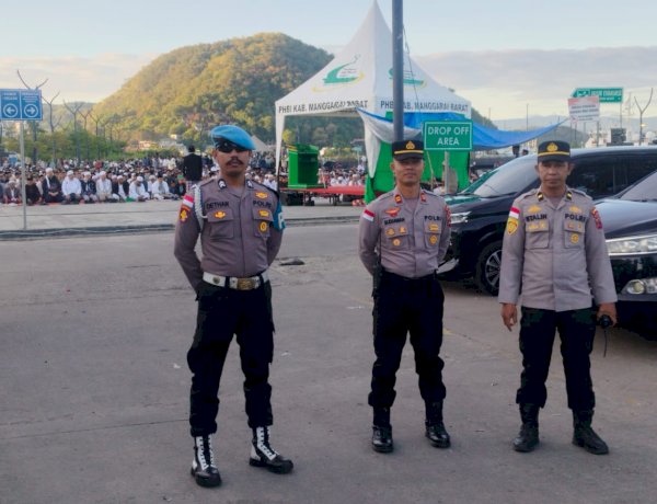Jamin Kekhusyukan Iduladha di Labuan Bajo, Polres Manggarai Barat Terjunkan Ratusan Personel