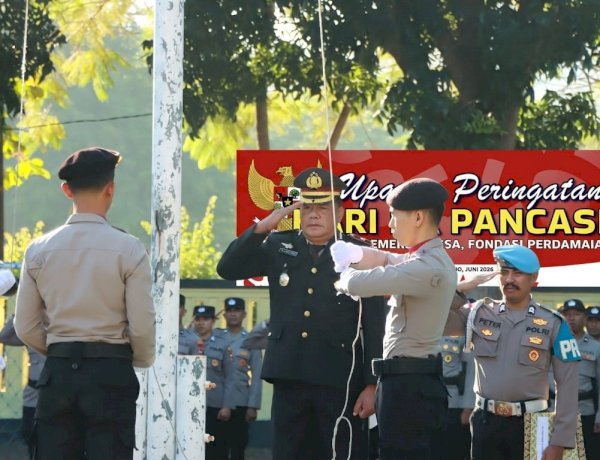 Peringati Hari Lahir Pancasila, Wakapolres Mabar Ajak Generasi Muda Hidupkan 'Living Ideology'