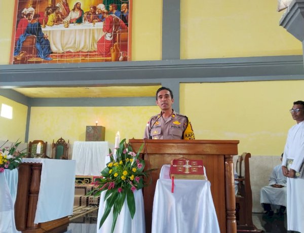 Redam Polarisasi Pilkades 2026, Polsek Kuwus dan Gereja Katolik Ranggu Perkuat Sinergi