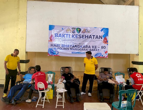 Setetes Darah untuk Labuan Bajo: Aksi Humanis Si Dokkes Polres Mabar Sambut Hari Bhayangkara