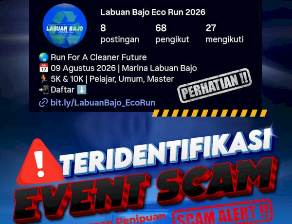 Waspada Penipuan Berkedok 'Fun Run' di Labuan Bajo, Polisi Endus Akun Instagram Bodong