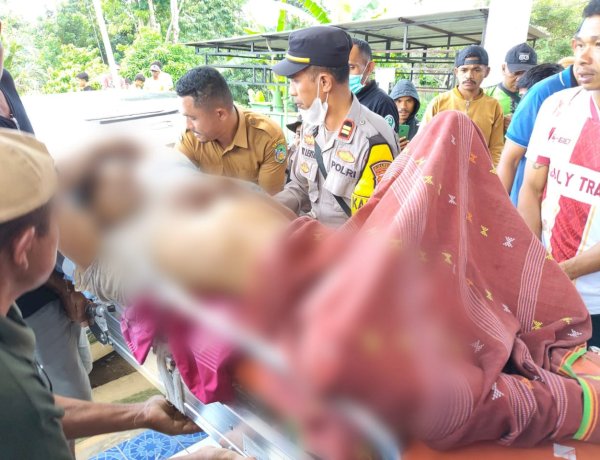 Dua Korban Meninggal Dunia, Polisi Bersama Warga Gerak Cepat Evakuasi Korban Laka 'Bis Kayu' di Ndoso