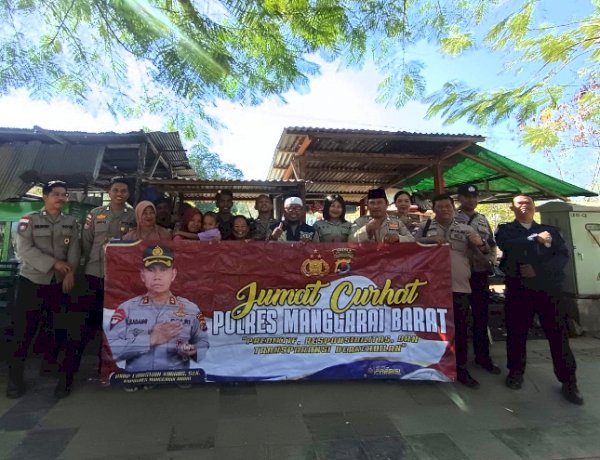 Dengar Langsung Suara Pedagang Ikan, Polres Mabar Pererat Kemitraan dengan Warga Gorontalo