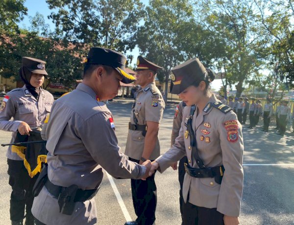 Rotasi Kepemimpinan di Polres Mabar: IPTU Nadhira Bella Resmi Jabat Kasat Lantas, Personel K-9 Raih Penghargaan