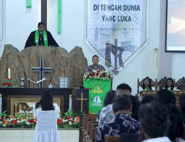 Sentuh Umat hingga Pelosok, Polres Manggarai Barat Gelar 