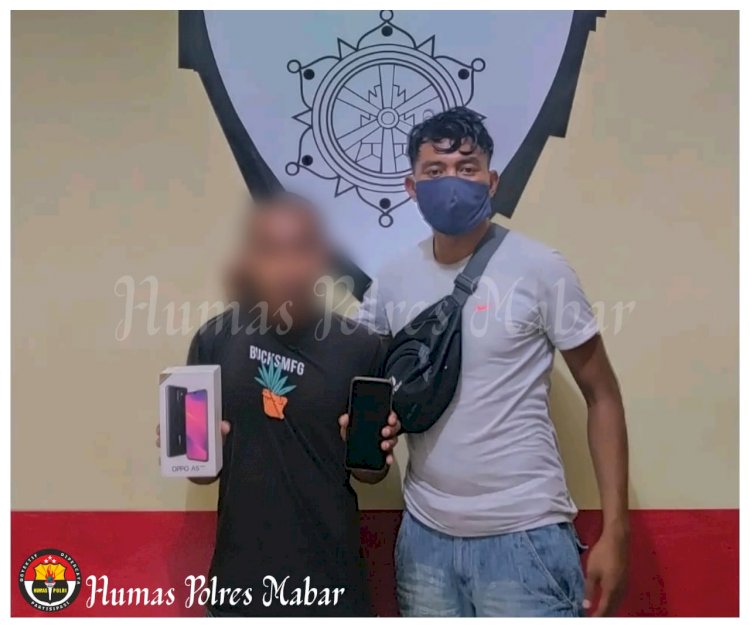 HJ Ditangkap Tim Jatanras Komodo Saat Perbaiki Handphone Curian di Counter