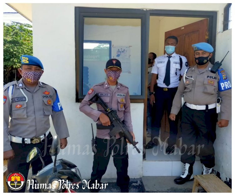 Sie Propam Polres Manggarai Barat Lakukan Pengecekan Personil Pengamanan Objek Vital