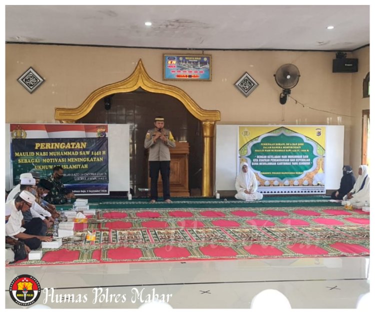 Polres Manggarai Barat Laksanakan Peringatan Maulid Nabi Besar Muhammad SAW 1442 H