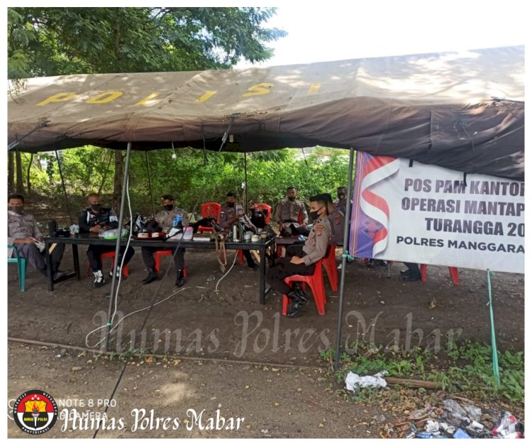 Pastikan Keamanan Kantor KPU dan Bawaslu, Sat Samapta Laksanakan Patroli Dialogis