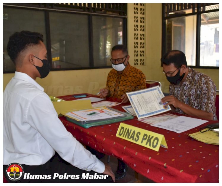 Polres Manggarai Barat Laksanakan Rikmin Awal Penerimaan Calon Anggota Polri