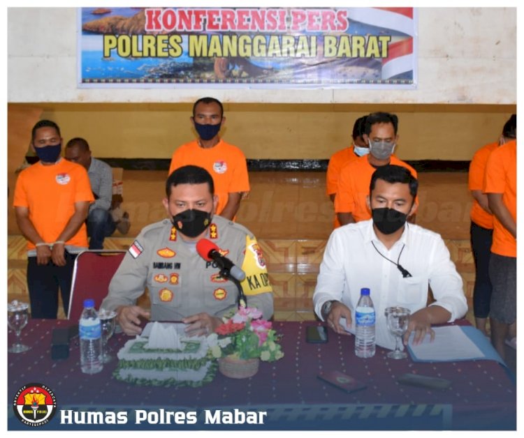 Polres Manggarai Barat Tetapkan Mantan Kades Racang Welak dan Bendaharanya Jadi Tersangka Korupsi Dana Desa