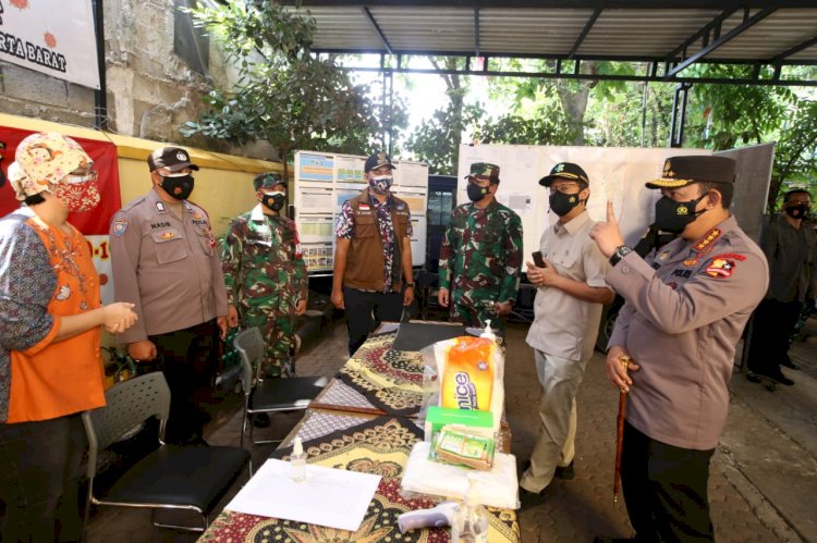 Kapolri Bakal Tambah Tracer di Posko PPKM Mikro Cengkareng Barat