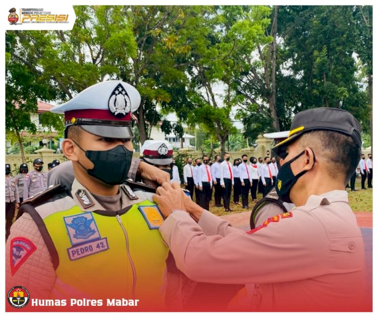 Kabag Sumda Polres Mabar Pimpin Apel Gelar Pasukan Operasi Patuh Ranakah 2021