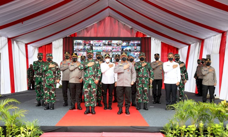 Kapolri Minta Forkopimda Sumut Lakukan Antisipasi Cegah Lonjakan Covid-19 Saat Nataru