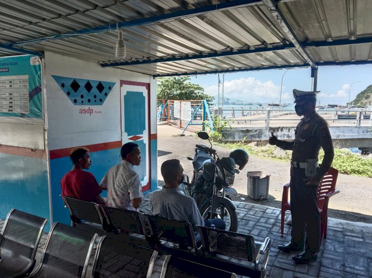 Cegah Kecelakaan, Unit Dikyasa Sat Lantas Polres Mabar Tertibkan Kendaraan Odol