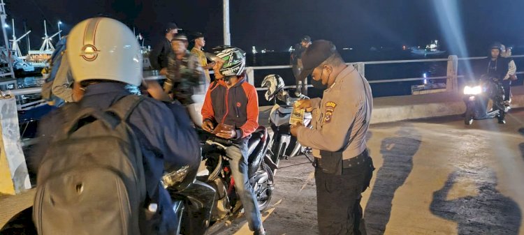 Polres Mabar Perketat Pengamanan Arus Balik Hari Raya Idul Fitri di Pelabuhan Laut ASDP