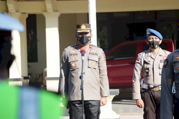 Wakapolres Mabar Apresiasi Kinerja Jajaran Polres Mabar