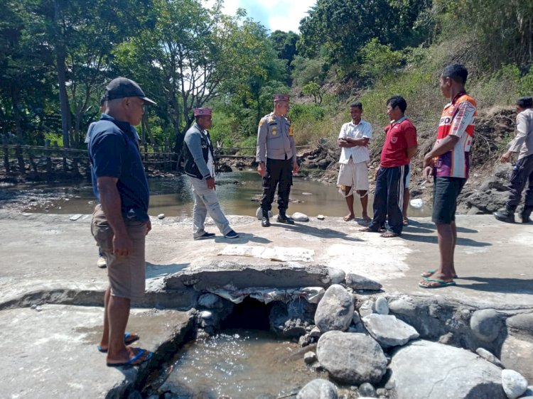 Diduga Adanya Pungli di Jalan, Hal Ini Yang dilakukan Kapolsek Lembor