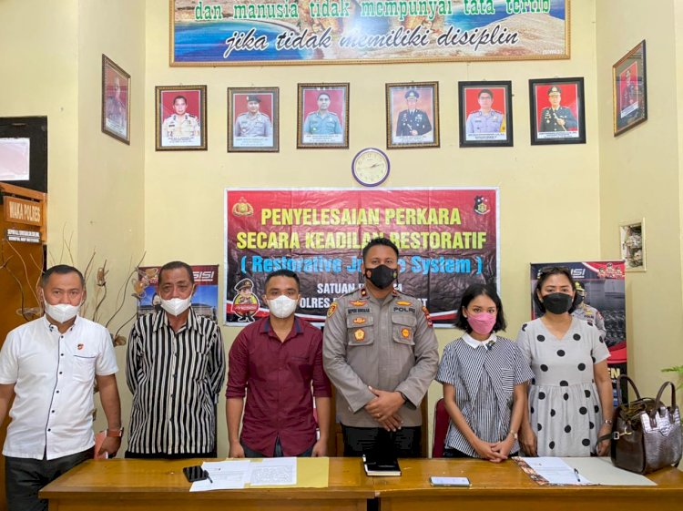 Satuan Reskrim Polres Mabar Selesaikan Kasus BKH dan Ricardo T. C secara Restoratif justice system