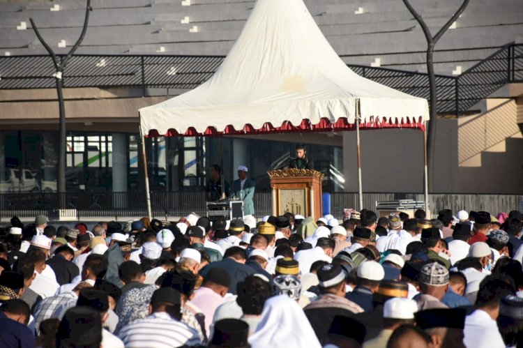 Pastikan Sholat Ied Hari Raya Idul Adha Berjalan Aman, Polres Mabar Terjunkan Puluhan Personil