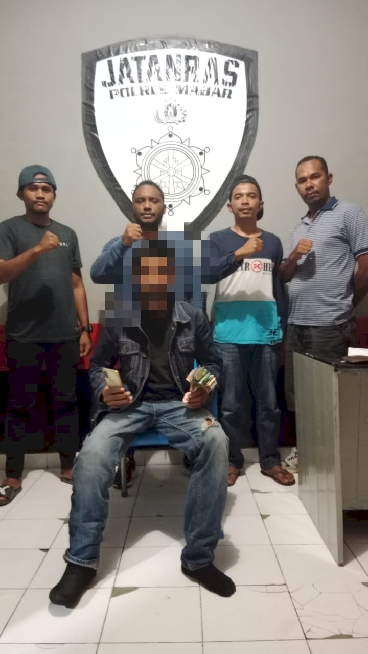 Tim Jatanras Polres Mabar Kembali Meringkus 1 Orang Terduga Pelaku Tindak Pidana Perjudian