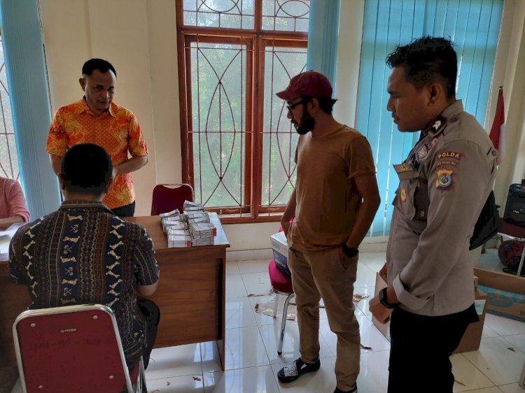 Pastikan Penyortiran Surat Suara Pilkades Berjalan Aman, Polres Mabar Perketat Pengamanan