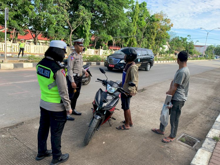 Satuan Lantas Polres Mabar Gelar Operasi Zebra Tahun 2022