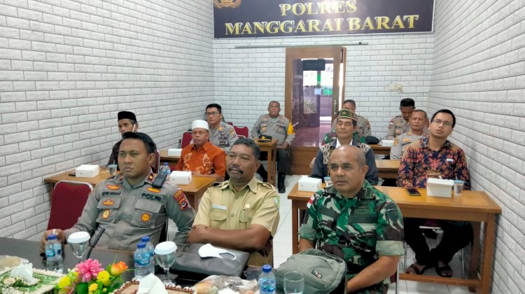 Wakapolres Mabar Hadiri Peringatan Maulid Nabi Muhammad SAW Secara Virtual