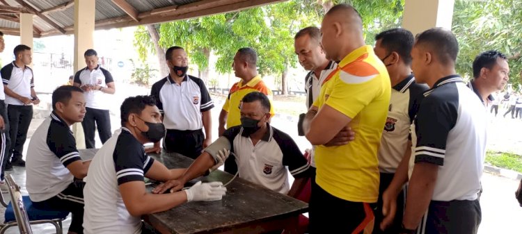 Polres Mabar Gelar Kesamaptaan Semester 2