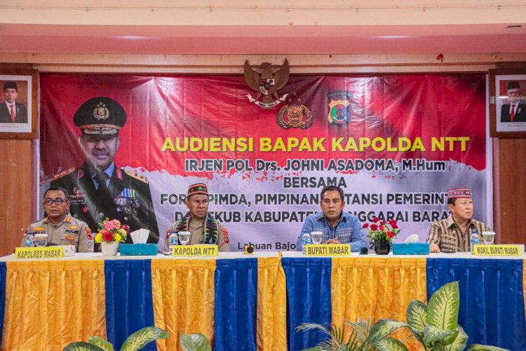 Kapolda NTT, Polri Butuh Dukungan Masyarakat Dalam Menjaga Kamtibmas