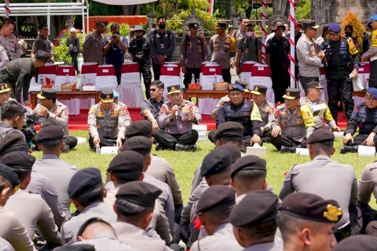 Gladi Pengamanan dan Tinjau Venue, Kapolri Pastikan KTT G20 Berjalan Lancar dan Aman