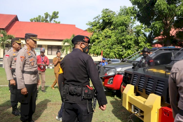 Karo Ops Polda NTT Pimpin Apel Penutupan Pengamanan Kegiatan KTT G20