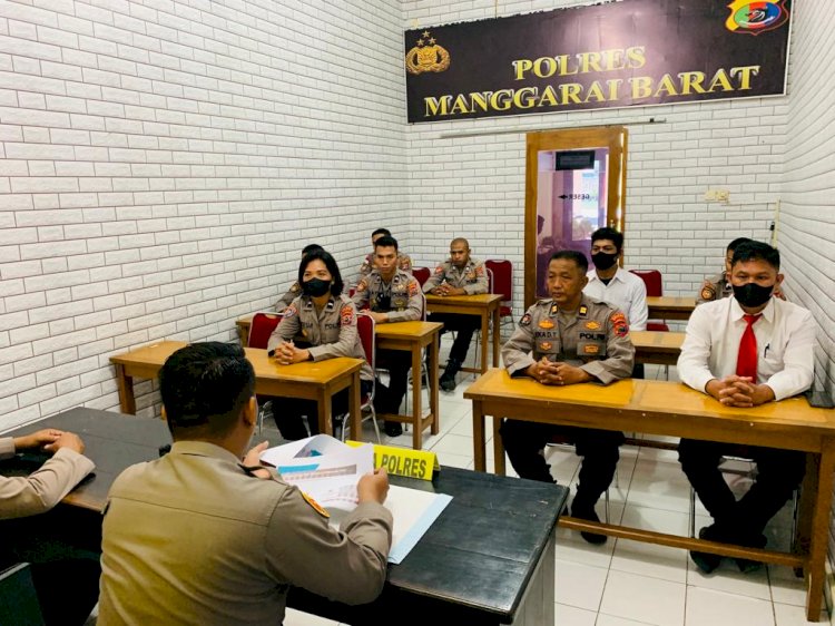 Waka Polres Mabar Pimpin Pelatihan Pembuatan Konten Media Sosial