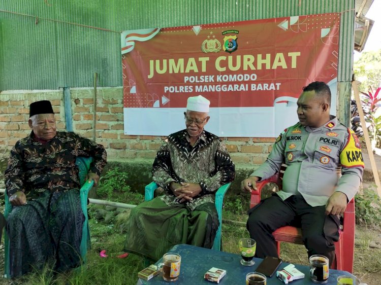 Kapolsek Komodo Turun Langsung di Tengah Masyarakat, Ini Keluhan Masyarakat Marombok