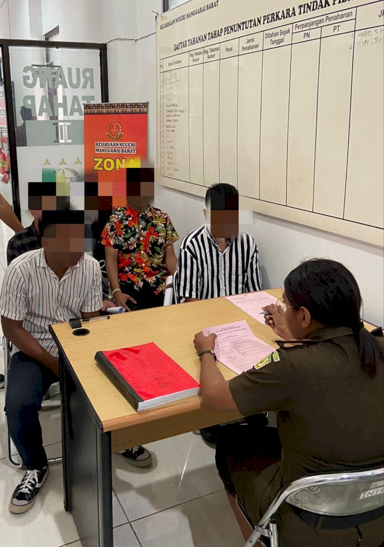 Satuan Reskrim Polres Mabar, Limpah Tahap Dua Kasus Penganiayaan di WaterFront City Labuan Bajo, Kabupaten Manggarai Barat