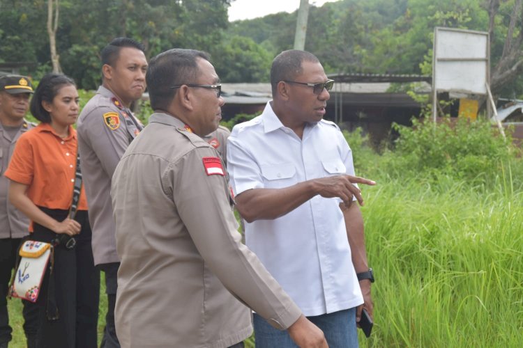 Kapolda NTT Meninjau Langsung Lokasi Rencana Pembangunan Rusun Untuk Anggota Polri